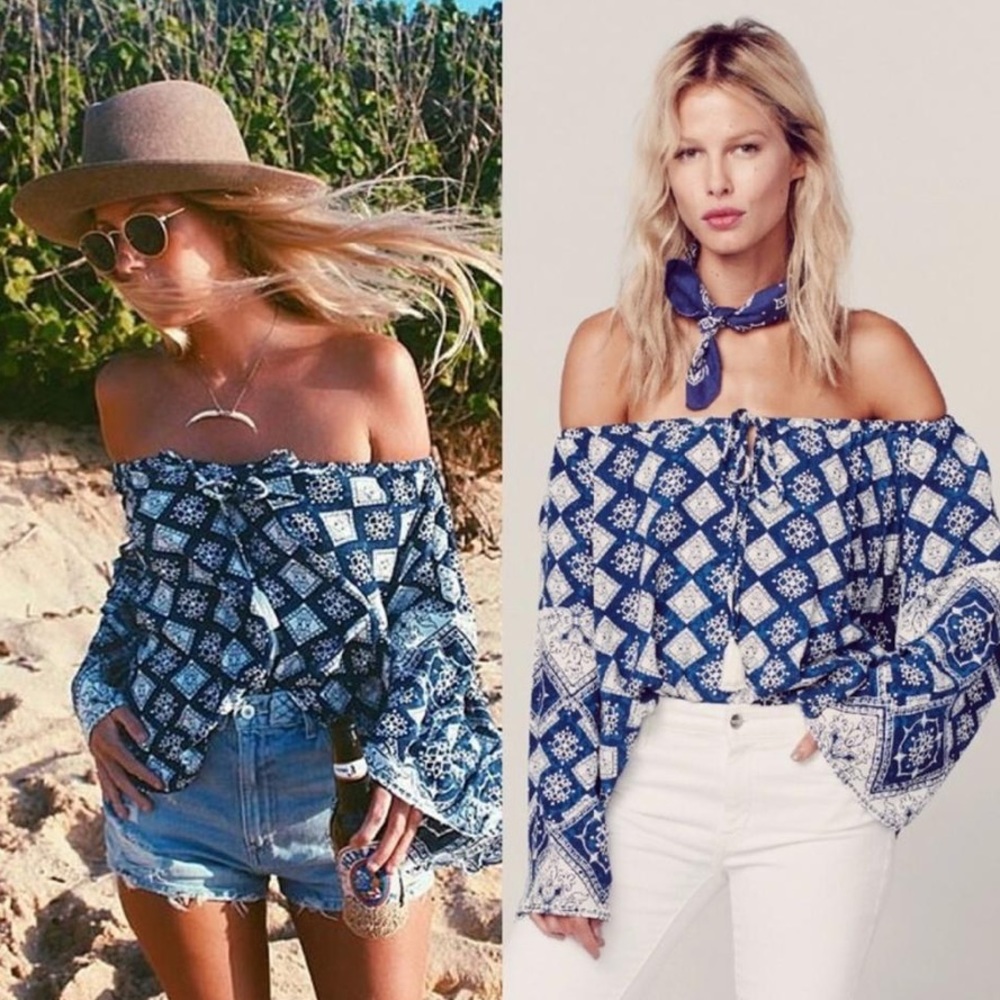 faithfull the brand le pirate top